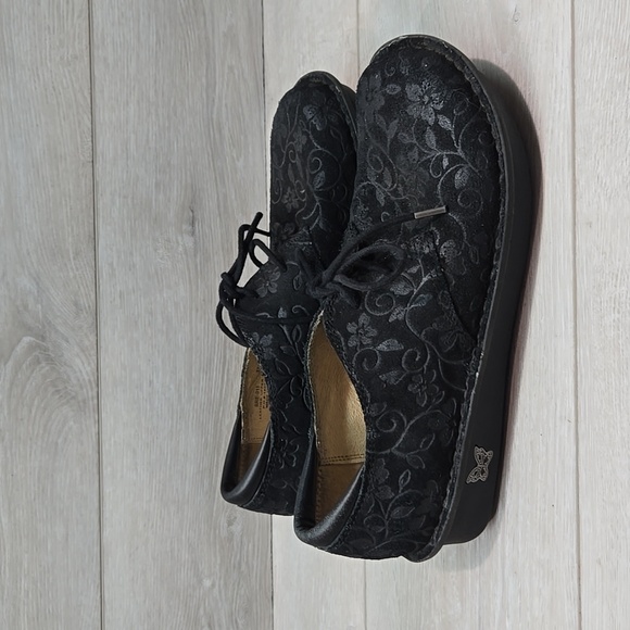 Alegria Women BRE-911 Bree StrolLeather Platform Embossed Pattern Shoes 37/7-7.5 - Picture 3 of 15